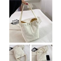 韓國尼龍帆布包手提水桶包